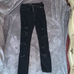 Bdg black ripped jeans!